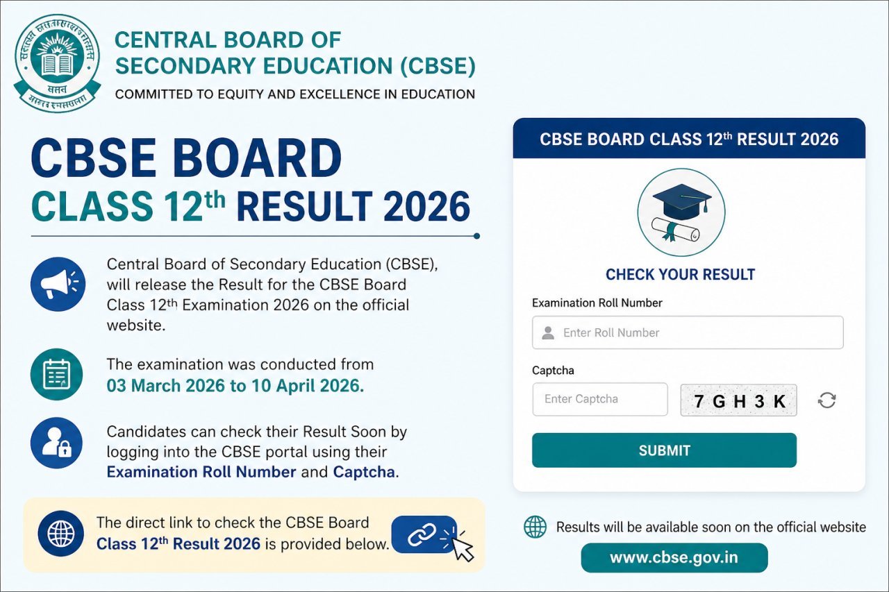 CBSE Board 12th Result 2026 Soon